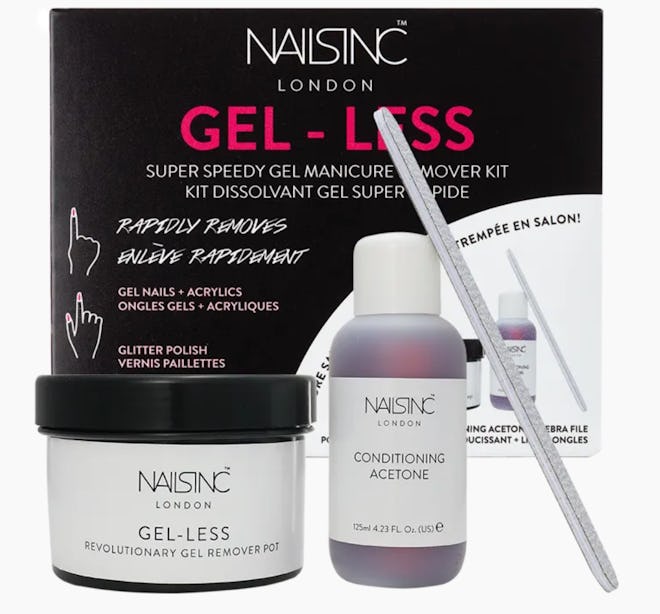 Gel-less Gel Nail Polish Remover Kit