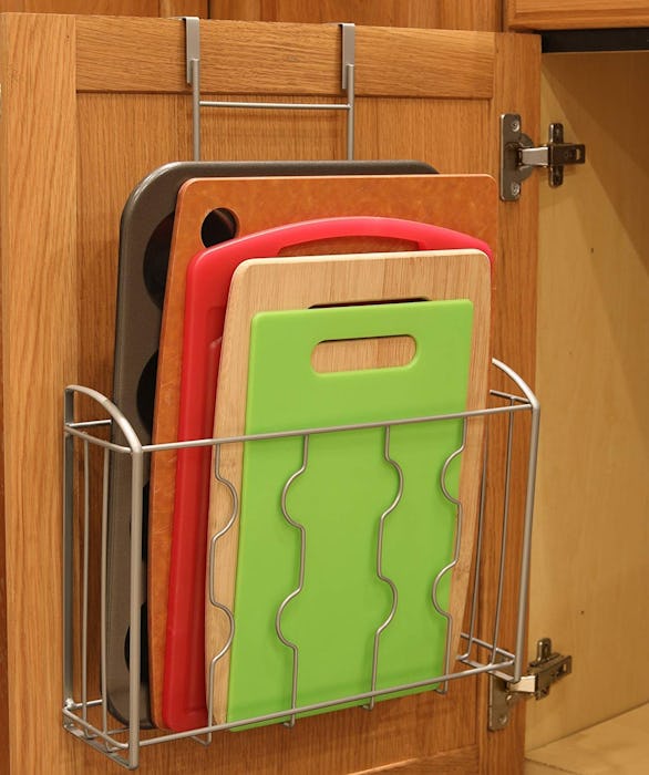 SimpleHouseware Over the Cabinet Door Organizer Holder