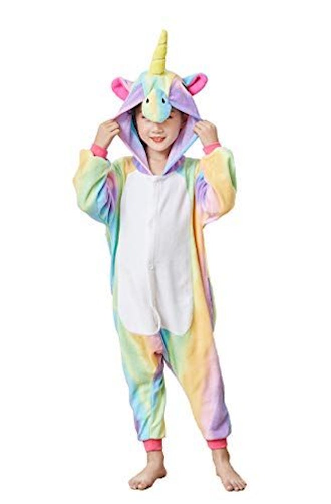 Kids' Unisex Animal Onesie Unicorn Pajamas