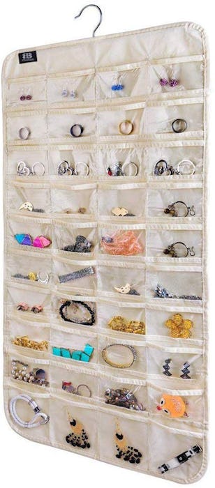 BB Brotrade 80-Pocket Hanging Jewelry Organizer