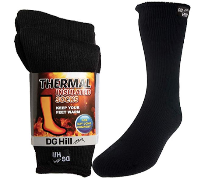 DG Hill Insulated, Thermal Boot Socks (2 Pairs)