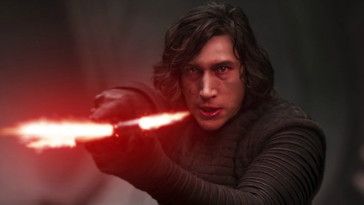 Kylo Ren in Star Wars The Last Jedi
