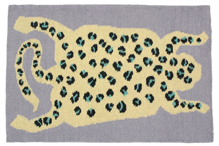 Leopard Print Rug