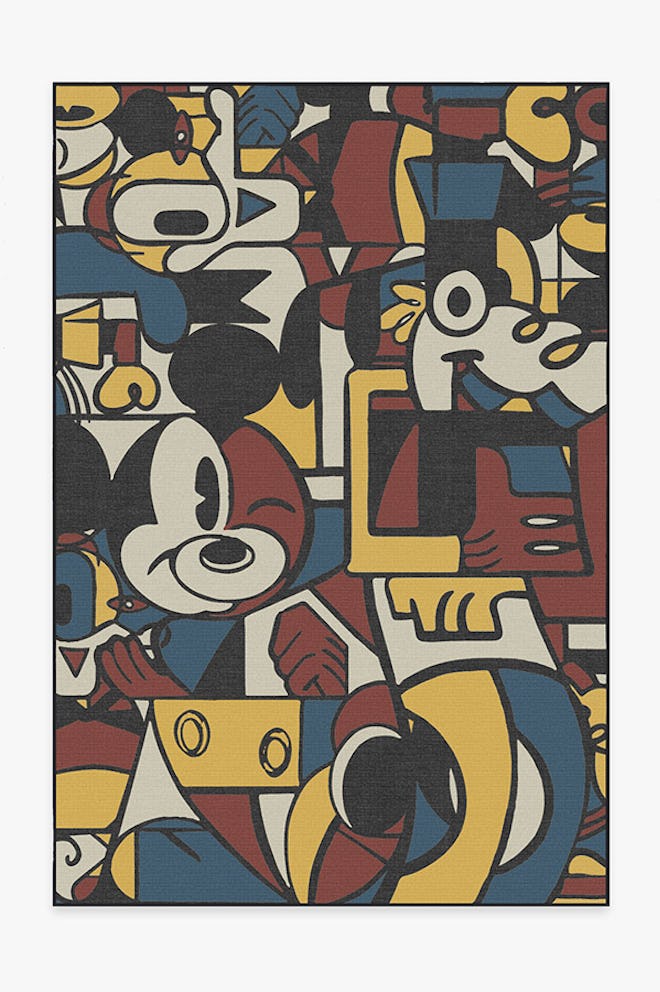 Mickey & Friends Multicolor Rug (5x7)