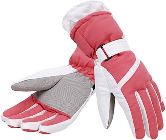 Simplicity Women's Thinsulate Insulated Lined Waterproof Ski Gloves