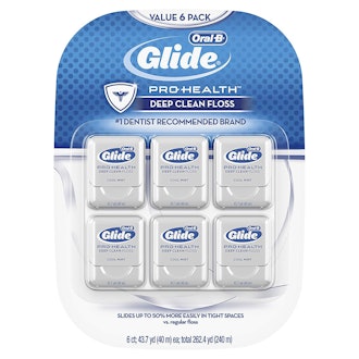 Oral-B Glide Pro-Health Deep Clean Mint Floss (6-Pack)