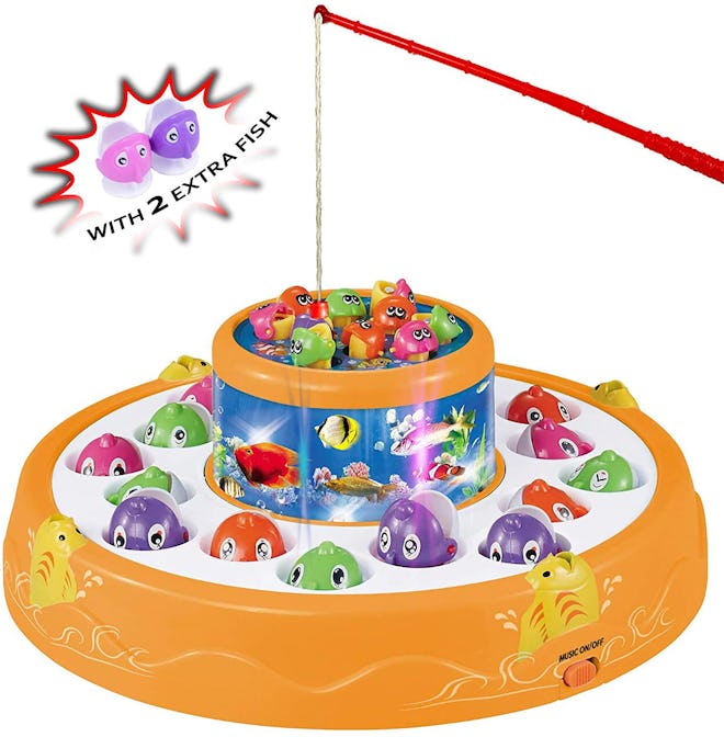  Haktoys Deluxe Fishing Game Toy Set