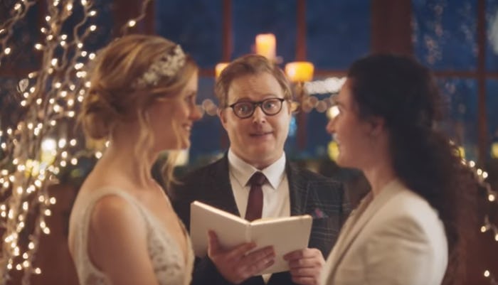 A commercial from wedding planning site Zola.com has been reinstated by Hallmark and not everyone is...