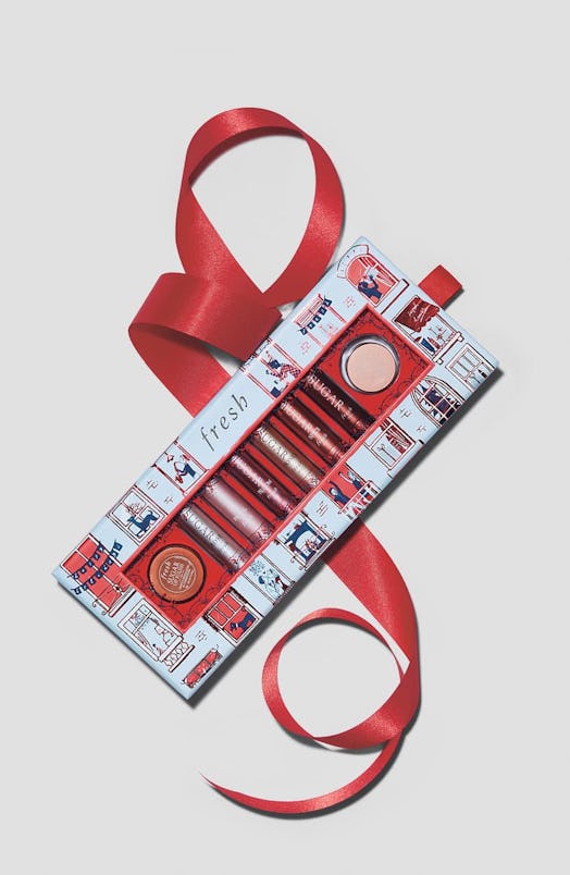 The holiday beauty gift sets on sale at Nordstrom include a bundle of Fresh's Sugar lip treats