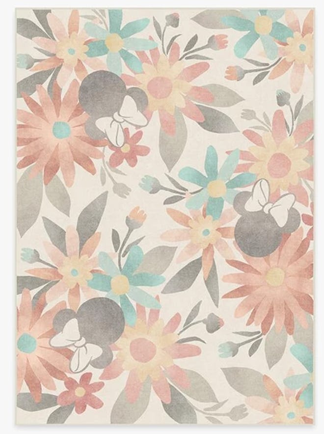 Minnie Floral Multicolor Rug (5x7)