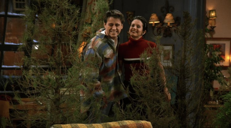 Monica and Joey on 'Friends'