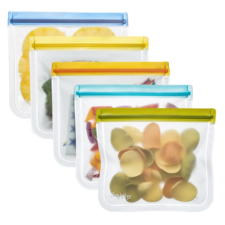 (re)zip Lay-Flat Lunch Leakproof Reusable Storage Bags