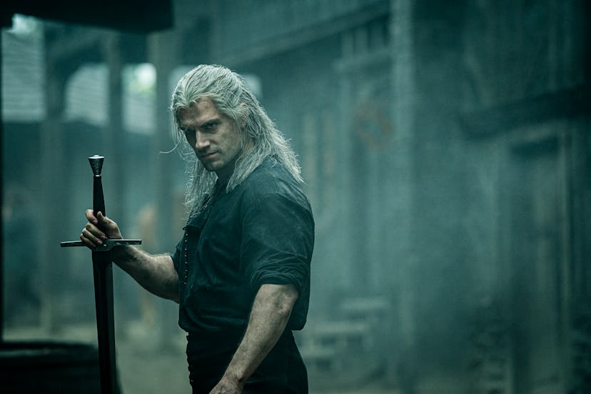 Henry Cavill stars in The Witcher on Netflix.
