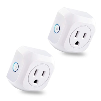 Smart Plug 2 Pack Wifi Enabled Mini Outlets Smart Socket