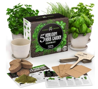 Home Grown Indoor Herb Garden Starter Kit 