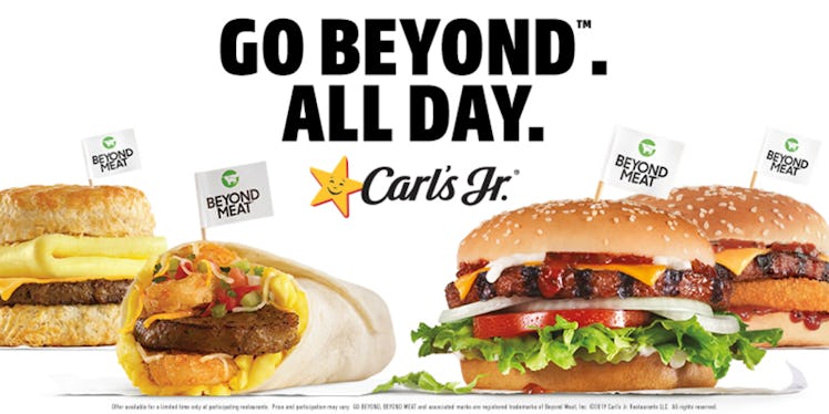  Carl's Jr.'s & Hardee's New Beyond Meat All-Day Menus mean you can grab a meatless option at any ti...