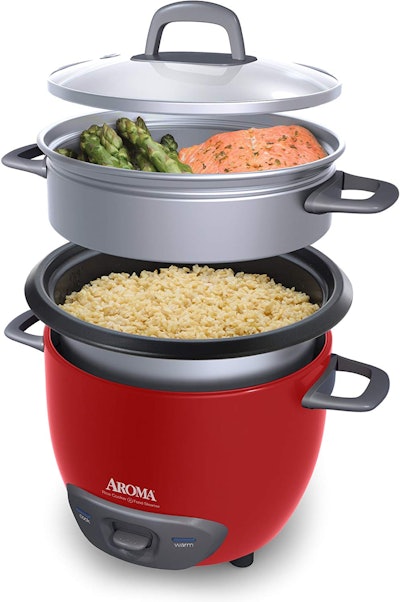 Aroma Housewares 6-Cup Rice Cooker and Steamer