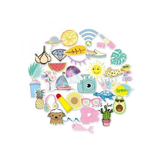 Ingzy 35 PCs Cute VSCO Stickers