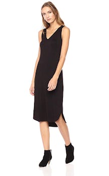 Daily Ritual Women's Jersey Sleeveless V-Neck Midi Dress