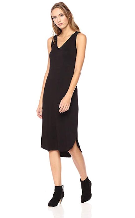 Daily Ritual Women's Jersey Sleeveless V-Neck Midi Dress