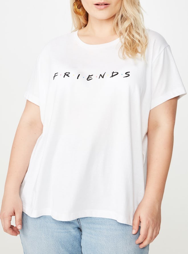 Cotton On Curve 'Friends' Graphic T-Shirt
