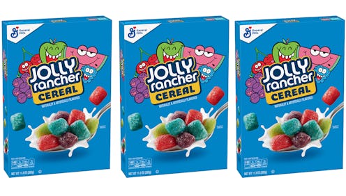 Jolly Rancher Cereal exists and is exclusively available at Walmart.