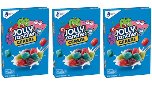 Jolly Rancher Cereal exists and is exclusively available at Walmart.