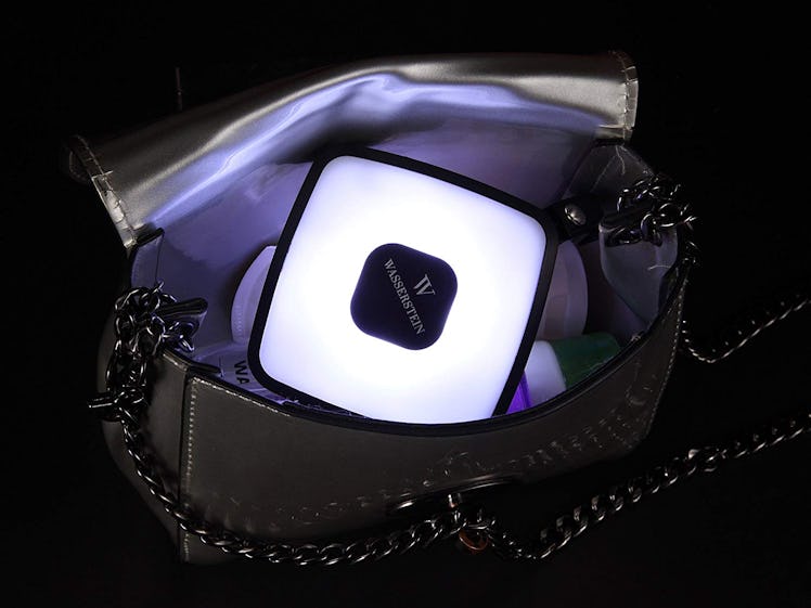 Wasserstein Square Handbag Light with Integrated External Battery Pack