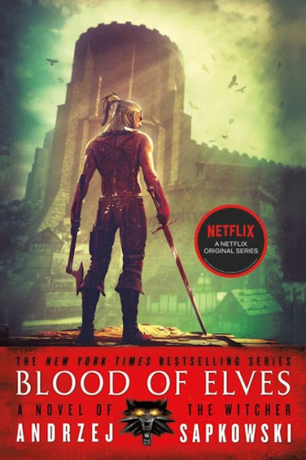 The 'Blood of Elves' cover from 'The Witcher' series