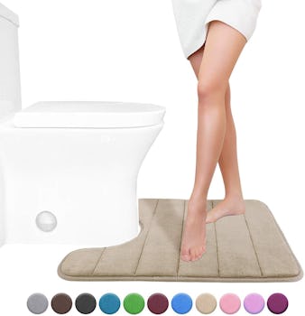 Yimobra Memory Foam Toilet Bath Mat