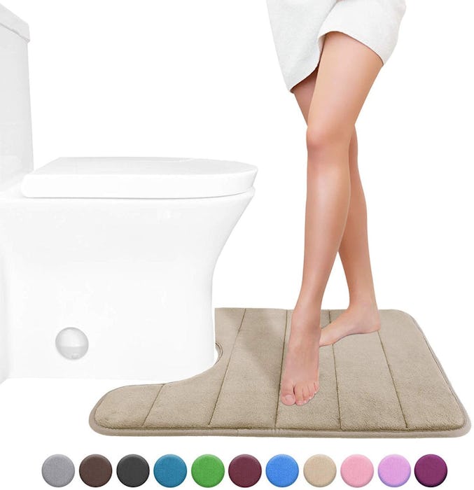 Yimobra Memory Foam Toilet Bath Mat