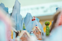 This gingerbread village is on display at The Royal.