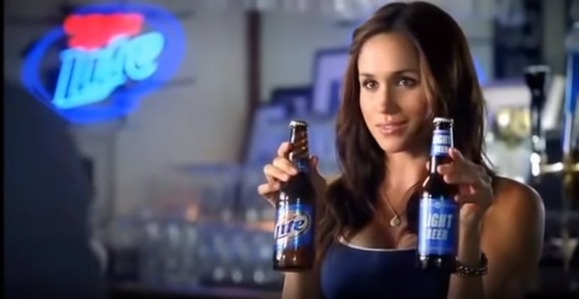 Meghan Markle was in a beer commercial in 2010