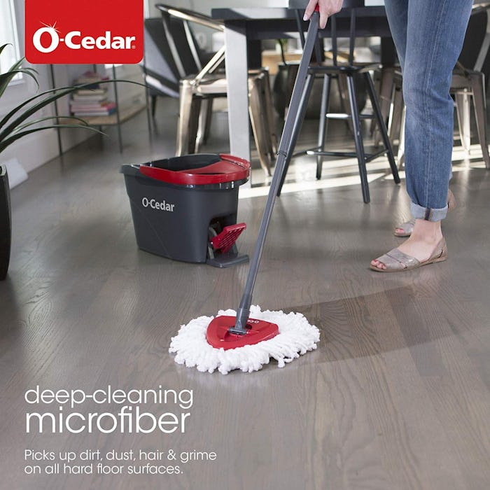 O-Cedar Easywring Spin Mop & Bucket