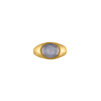 Gray Star Sapphire Roz Ring