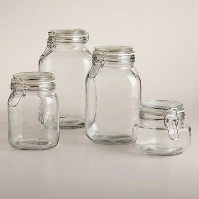 Glass Storage Jars 