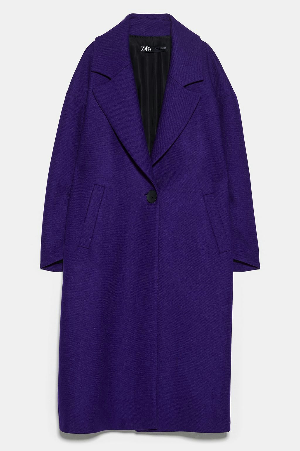 zara purple jacket