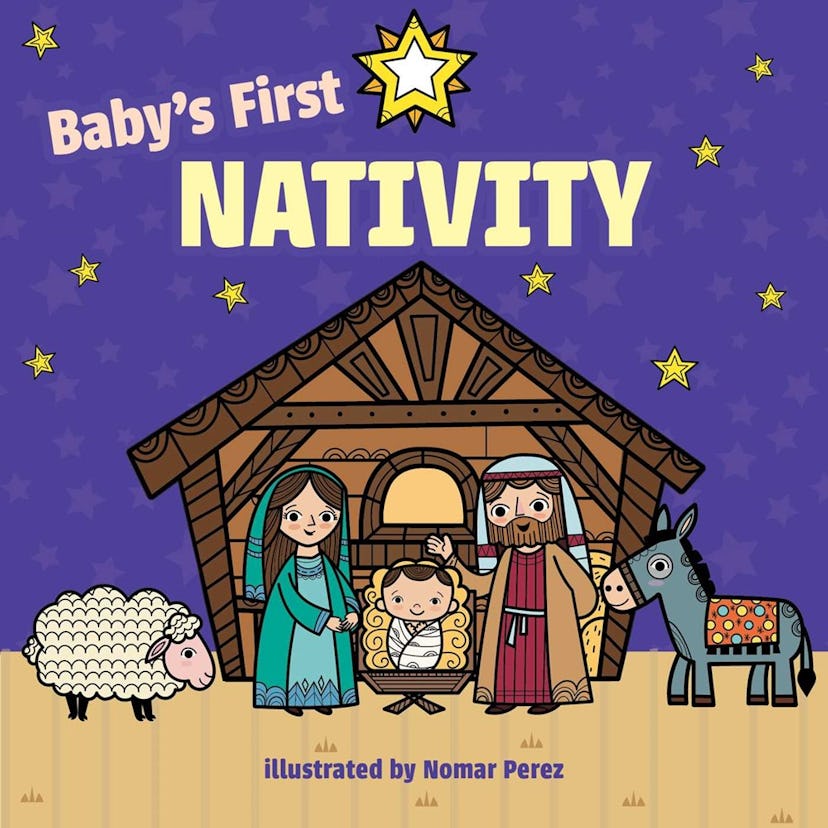 Cover of the Baby's First Nativity kid book