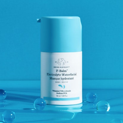 Drunk Elephant's F-Balm Electrolyte Waterfacial is the latest mask from the brand. 