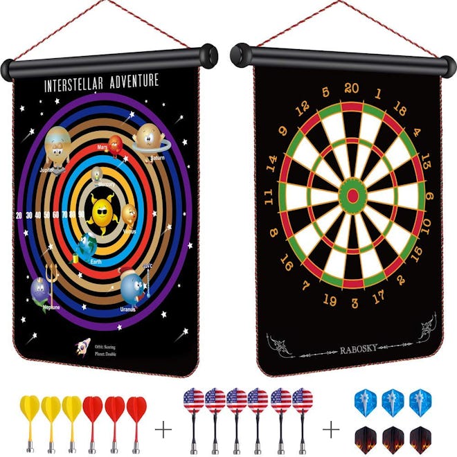 Rabosky Kids Magnetic Dart Board