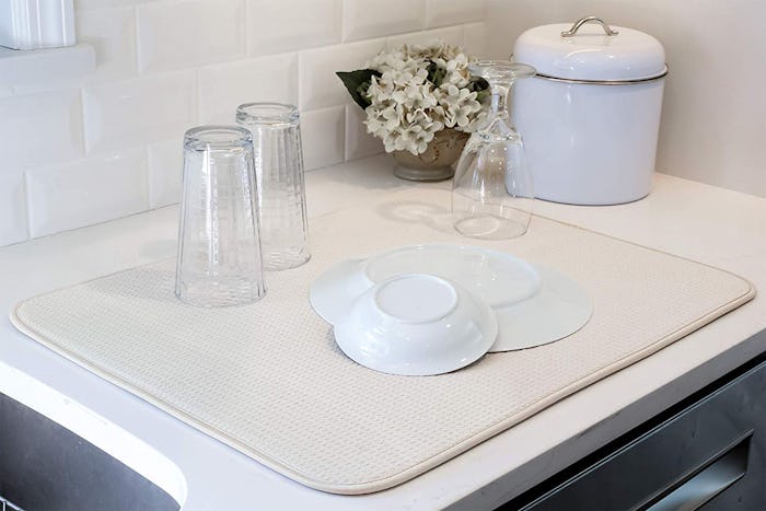S&T Microfiber Dish Drying Mat