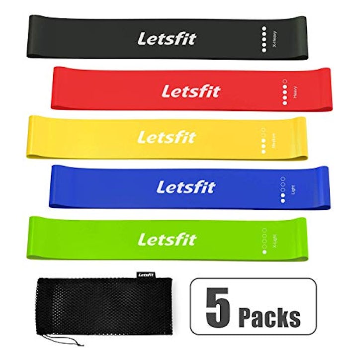 Letsfit Resistance Loop Bands (5-Piece Set)