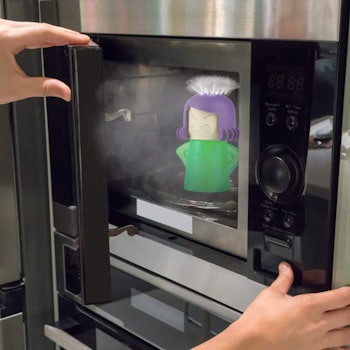 AODOOR Angry Mama Microwave Cleaner