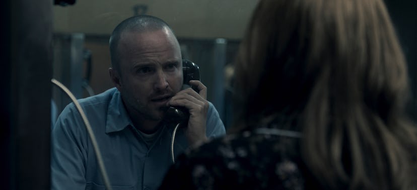 Aaron Paul in “Truth Be Told,” premiering December 6 on Apple TV+.