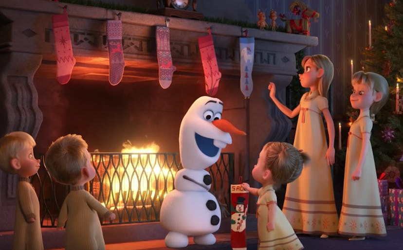 In "Olaf's Frozen Adventure", Frozen fan favorite character, Olaf, learns about different Christmas ...