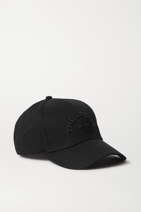 Embroidered Cotton-Twill Baseball Cap