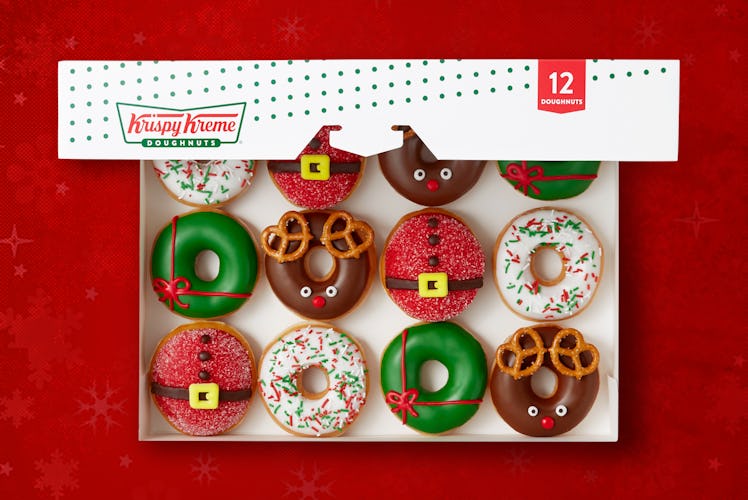 Krispy Kreme's holiday 2019 doughnuts look like the most classic Christmas treats.