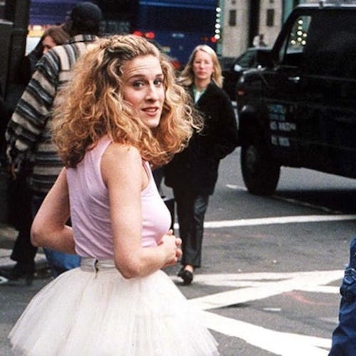 carrie bradshaw in a tutu