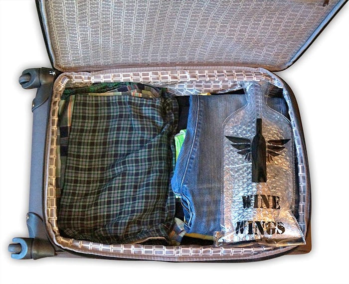 Wine Wings Reusable Bottle Protector Sleeves (4-Pack)