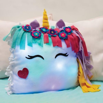 Light-Up Unicorn Pillow